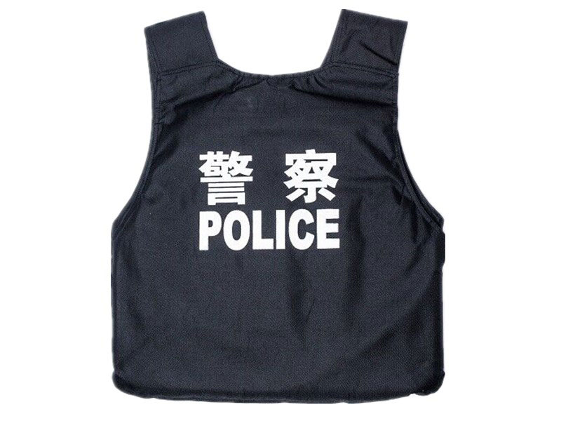 防弹防刺服背面（可印制字样）